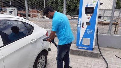 The Ministry of Heavy Industries (MHI) stated that it has allocated  ₹912.50 crore under the FAME-II scheme and  ₹2,000 crore under the PM E-Drive scheme for setting up public EV charging stations across India, particularly in cities and along highways.
