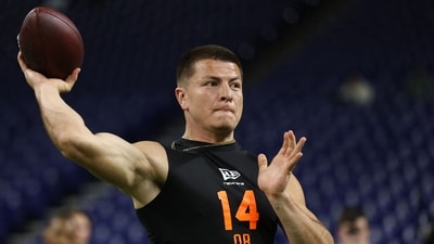 Diego Pavia of the Vanderbilt Commodores became the first Heisman Trophy finalist to go undrafted since 2014. (Getty Images via AFP) Diego Pavia of the Vanderbilt Commodores became the first Heisman Trophy finalist to go undrafted since 2014. (Getty Images via AFP)