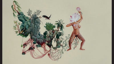 Kaur’s Goddesses Birthing Ecosystems series questions what it means to be a mother. Kaur’s Goddesses Birthing Ecosystems series questions what it means to be a mother.
