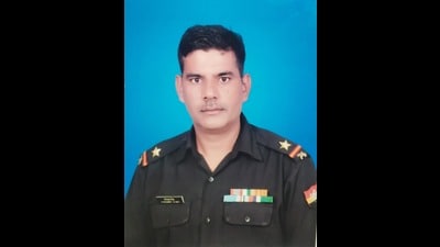 Naib Risaldar Virender Singh (HT Photo)
