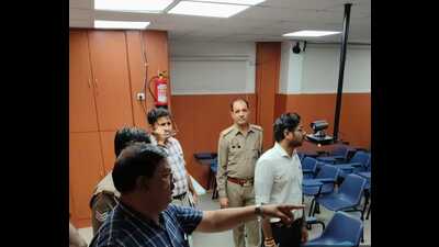 Officials said inspections of coaching institutes across Greater Noida will continue as part of a drive launched on the directions of the Uttar Pradesh government to enforce fire safety norms. (HT Photo) Officials said inspections of coaching institutes across Greater Noida will continue as part of a drive launched on the directions of the Uttar Pradesh government to enforce fire safety norms. (HT Photo)