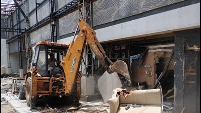 PMC standing committee directs civic administration to submit monthly report on anti-encroachment action. (HT FILE)