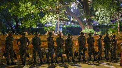 Police added to X on Thursday that reports of a female protester's death at Jantar Mantar were untrue. (PTI)