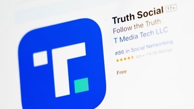 The new “Truth API” product from Trump Media & Technology will let firms pay for an even faster readout of the president’s posts. The company plans to charge $100,000 per month (AP Photo/John Minchillo) The new “Truth API” product from Trump Media & Technology will let firms pay for an even faster readout of the president’s posts. The company plans to charge $100,000 per month (AP Photo/John Minchillo)