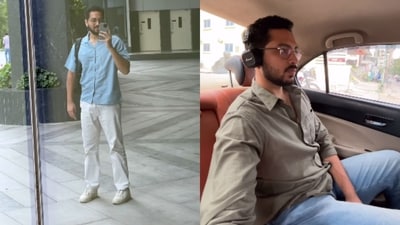 Thakur shared that his “total wallet damage” is ₹74,000 a month. (Instagram/@the.wandering.dataset) Thakur shared that his “total wallet damage” is ₹74,000 a month. (Instagram/@the.wandering.dataset)