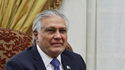 Pakistani Foreign Minister Ishaq Dar raised the Kashmir issue and the suspension of the Indus Waters Treaty at an ASEAN-related meeting in the Philippines (Reuters)