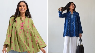 Short kurti styles for women (Pintrest) Short kurti styles for women (Pintrest)