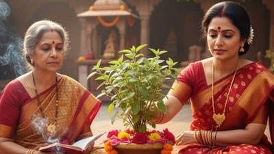 తులసి మొక్కకు ఈ మంత్రంతో నీరు పోస్తే.. దరిద్రం తొలగి సిరిసంపదలు కలుగుతాయి! తులసి మొక్కకు ఈ మంత్రంతో నీరు పోస్తే.. దరిద్రం తొలగి సిరిసంపదలు కలుగుతాయి!