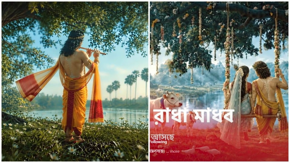 বাংলায় প্রথমবার আসছে রাধা-কৃষ্ণের প্রেমলীলা, আসছে রাধা মাধব।