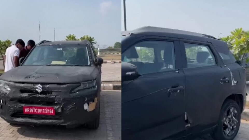 <p>లీకైన 'ZXi+' టాప్ వేరియంట్ వీడియోను పరిశీలిస్తే, డిజైన్ పరంగా కారు అత్యంత ప్రీమియంగా రూపుదిద్దుకుంది. ముందు భాగంలో స్పోర్టీగా కనిపించే 'స్మోక్డ్ క్రోమ్ గ్రిల్' (గోల్డెన్ ఫినిషింగ్) ఇచ్చారు. ఫ్రంట్, రియర్ బంపర్లతో పాటు సైడ్ క్లాడింగ్‌పై సిల్వర్ ఇన్సర్ట్‌లు కారుకు రాగ్‌డ్ ఎస్‌యూవీ లుక్‌ను ఇస్తున్నాయి. ఫాగ్ ల్యాంప్‌లను రీ-డిజైన్ చేసి కొత్త హౌసింగ్‌లో అమర్చారు. సైడ్ ప్రొఫైల్‌లో సరికొత్త డ్యూయల్-టోన్ డైమండ్-కట్ అల్లాయ్ వీల్స్ ప్రత్యేక ఆకర్షణగా నిలుస్తున్నాయి. </p>