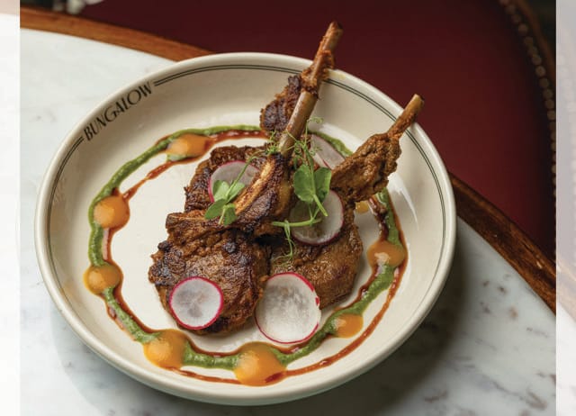 Vikas Khanna’s NYC restaurant Bungalow won three stars from the New York Times. Vikas Khanna’s NYC restaurant Bungalow won three stars from the New York Times.