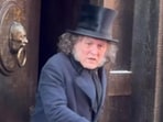 Johnny Depp appeared as Ebenezer Scrooge at the San Diego Comic Con.