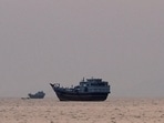 No ships entered the Strait of Hormuz on July 23.(REUTERS)