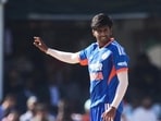 India's bowler Mayank Yadav gestures as he prepares to bowl during the first T20 cricket match between Zimbabwe and India in Harare, Zimbabwe. (AP Photo) India's bowler Mayank Yadav gestures as he prepares to bowl during the first T20 cricket match between Zimbabwe and India in Harare, Zimbabwe. (AP Photo)