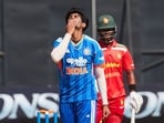 India's Mayank Yadav claimed twi wickets on his comeback to international cricket. India's Mayank Yadav claimed twi wickets on his comeback to international cricket.