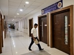 Mumbai, India - July 23, 2026: BMC canteen was sealed by FDA at BMC head office in Mumbai, India, on Thursday, July 23, 2026. (Photo by Anshuman Poyrekar/Hindustan Times) (Anshuman Poyrekar/HT Photo)