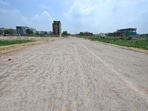 The land, once a wetland, was filled up by the Haryana State Industrial and Infrastructure Development Corporation (HSIIDC) in Naharpur Kasan, Manesar, in Gurugram, India, on Wednesday, 22 July 2026.