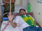 Amit Bhatnagar ended his 18-day hunger strike. Amit Bhatnagar ended his 18-day hunger strike.