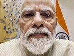 In this screengrab from a video posted on July 23, 2026, Prime Minister Narendra Modi addresses the nation through a video message, announcing stricter laws and fast-track courts to curb examination paper leaks, amid ongoing student protests demanding accountability . (X/@narendramodi)