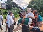 The CM announced that the family members of the deceased will be given  <span class='webrupee'>₹</span>4 lakh each as ex gratia. (HT photo | Sourced)