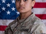 This undated handout photo from the US Army obtained on July 22, 2026, shows Sgt. Angel Rampersad, 28, of Ozone Park, New York. According to the US Department of Defense, Rampersad is believed to have been killed in action on July 17, 2026, during an enemy attack at Muwaffaq Salti Air Base in Jordan. (Photo by Handout / US ARMY / AFP) / RESTRICTED TO EDITORIAL USE - MANDATORY CREDIT "AFP PHOTO /  US ARMY / HANDOUT " - HANDOUT - NO MARKETING NO ADVERTISING CAMPAIGNS - DISTRIBUTED AS A SERVICE TO CLIENTS