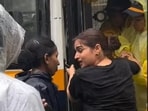 Ayesha Khan on Wednesday shared that she was detained by the Mumbai police. 