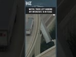 Scary Visuals: 18-Wheeler Left Dangling Off Texas Highway After Truck Collision