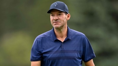 Former Dallas Cowboys quarterback and current CBS Sports analyst Tony Romo was arrested Thursday evening. (Getty Images via AFP)