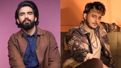 Amaal Mallik tears into Tanishk Bagchi over Saiyaara row, alleges copied songs, stolen credits and paid PR. Amaal Mallik tears into Tanishk Bagchi over Saiyaara row, alleges copied songs, stolen credits and paid PR.