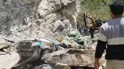 Chief minister Sukhvinder Singh Sukhu directed the deputy commissioner to proceed immediately to the incident site and supervise the rescue and relief operations (Video Grab) Chief minister Sukhvinder Singh Sukhu directed the deputy commissioner to proceed immediately to the incident site and supervise the rescue and relief operations (Video Grab)