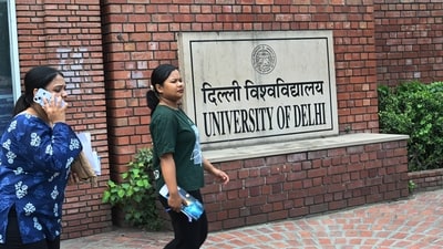 Rahul Gandhi said the advisory was attempting to “threaten students”, adding that the university would be “held accountable.” (HT Photo/ Arvind Yadav) Rahul Gandhi said the advisory was attempting to “threaten students”, adding that the university would be “held accountable.” (HT Photo/ Arvind Yadav)