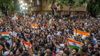Many at Shivaji Park on Friday said their concerns ran deeper than the resignation of one minister. (Satish Bate/ Hindustan Times) Many at Shivaji Park on Friday said their concerns ran deeper than the resignation of one minister. (Satish Bate/ Hindustan Times)