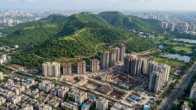 Mumbai real estate update: Bengaluru-based Prestige Estates' arm, Prestige Mulund Realty Private Limited, acquired a 9,497 sq meter (over two acres) factory land in Mumbai's Mulund. (Picture for representational purposes only) (Gemini Generated Photo ) Mumbai real estate update: Bengaluru-based Prestige Estates' arm, Prestige Mulund Realty Private Limited, acquired a 9,497 sq meter (over two acres) factory land in Mumbai's Mulund. (Picture for representational purposes only) (Gemini Generated Photo )