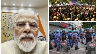 प्रधानमंत्री ने कहा कि सरकार ने पेपर लीक के लिए जिम्मेदार लोगों के खिलाफ पिछले ढाई महीने में कई कदम उठाए हैं। (एक्स/नरेंद्रमोदी, एचटी और एएफपी छवियां) प्रधानमंत्री ने कहा कि सरकार ने पेपर लीक के लिए जिम्मेदार लोगों के खिलाफ पिछले ढाई महीने में कई कदम उठाए हैं। (एक्स/नरेंद्रमोदी, एचटी और एएफपी छवियां)