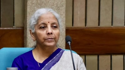 Sitharaman said that the government has taken action against those involved in leaking and circulating examination papers. (X/@nsitharamanoffc) Sitharaman said that the government has taken action against those involved in leaking and circulating examination papers. (X/@nsitharamanoffc)