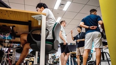 Japan's sweltering summer is rewriting office fashion (AFP) Japan's sweltering summer is rewriting office fashion (AFP)