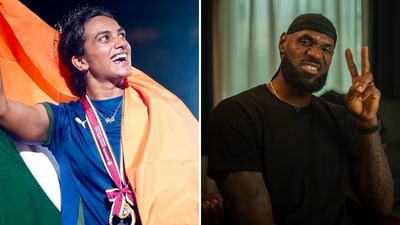 PV Sindhu, the Indian badminton icon, took to X to express her unfiltered emotions after LeBron James' Philadelphia move. (Instagram L - @pvsindhu1 ; R - @kingjames) PV Sindhu, the Indian badminton icon, took to X to express her unfiltered emotions after LeBron James' Philadelphia move. (Instagram L - @pvsindhu1 ; R - @kingjames)