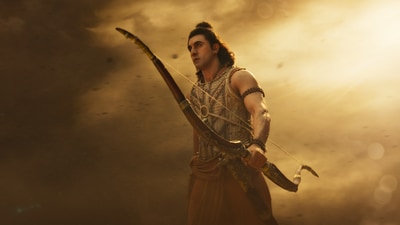 Ranbir Kapoor as Lord Rama in Ramayana. Ranbir Kapoor as Lord Rama in Ramayana.