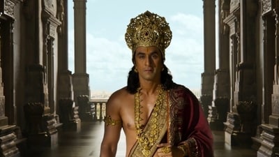 Ranbir Kapoor plays Rama in Nitesh Tiwari's Ramayana films. Ranbir Kapoor plays Rama in Nitesh Tiwari's Ramayana films.