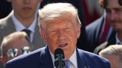 US President Donald Trump warned China and Russia against helping Iran in its war with the US and Israel. (AP Photo/Alex Brandon) US President Donald Trump warned China and Russia against helping Iran in its war with the US and Israel. (AP Photo/Alex Brandon)