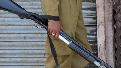 HR Singh, former CRPF additional director general, said the weapon was developed by the Defence Research and Development Organisation (DRDO) and first used during the wave of violent stone-pelting incidents in Jammu and Kashmir in 2009-10. (File Photo/AFP) HR Singh, former CRPF additional director general, said the weapon was developed by the Defence Research and Development Organisation (DRDO) and first used during the wave of violent stone-pelting incidents in Jammu and Kashmir in 2009-10. (File Photo/AFP)