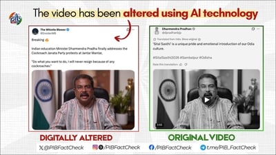 PIB Fact Check urged people to beware of fake news and verify through official government sources. (ScreengrabX/@PIBFactCheck) PIB Fact Check urged people to beware of fake news and verify through official government sources. (ScreengrabX/@PIBFactCheck)