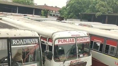 The union leaders also claimed that around 800 government buses had become unserviceable during the present government's tenure. (File Image/X/PTI) The union leaders also claimed that around 800 government buses had become unserviceable during the present government's tenure. (File Image/X/PTI)