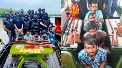 সুন্দরবনের উপকূলবর্তী সমুদ্রসীমায় বড়সড় অভিযানে সাফল্য পেল ভারতীয় উপকূলরক্ষী বাহিনী