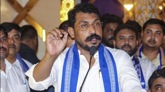 Chandra Shekhar Azad is the Lok Sabha MP from Nagina in Uttar Pradesh. (FILE PHOTO)