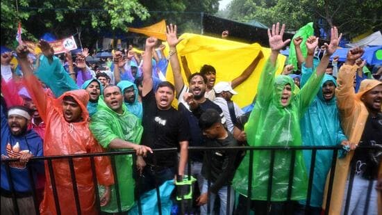 Cockroach Janta Party, spearheading the agitation for education reforms, said the protests will continue. (AFP)