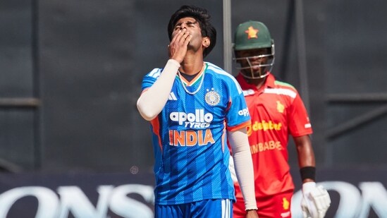 India's Mayank Yadav claimed twi wickets on his comeback to international cricket.