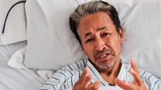 Sonam Wangchuk has asked critics if he still needs to prove his sincerity after fasting for 26 days. (@Wangchuk66/X via PTI Photo)(PTI07_22_2026_000486B)