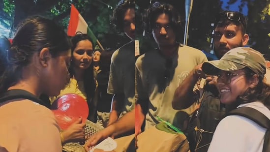 Woman shares kind gesture from ongoing CJP protest.