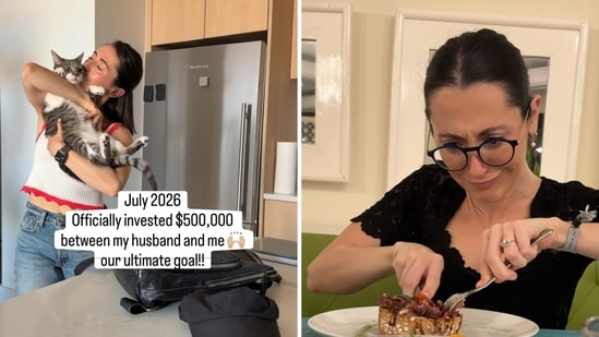 The woman who relocated to the US and then slowly built her life as a content creator. (Instagram/@alex.petrakieva)